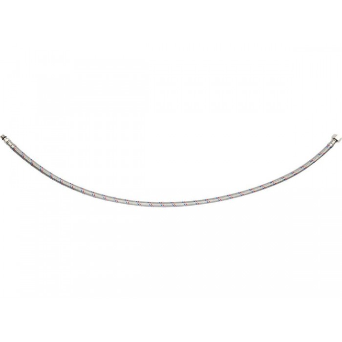 Шланг водопровідний з опліткою з нерж сталі FALA l= 800мм Ø= 8/12, з'єдн F-3/8" х M-M10x1- 17мм 1МПа