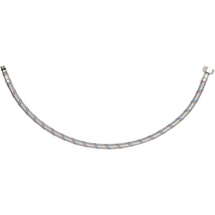 Шланг водопровідний з опліткою з нерж сталі FALA l= 600мм Ø= 8/12, з'єдн F-1/2" х M-M10x1- 17мм 1МПа