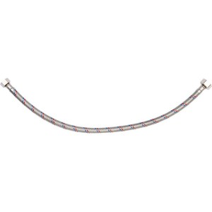 Шланг водопровідний з опліткою з нерж сталі FALA l= 500мм, Ø= 8/12, з'єднання F-1/2" х F-3/8" 1 МПа