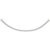 Шланг водопровідний з опліткою з нерж сталі FALA l= 600мм, Ø= 8/12, з'єднання F-1/2" х F-1/2" 1 МПа