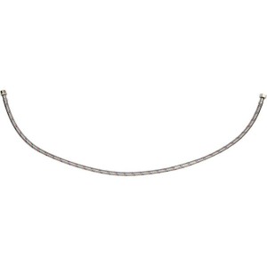 Шланг водопровідний з опліткою з нерж сталі FALA l= 1м, Ø= 8/12, з'єднання М-3/8" х F-3/8" 1 МПа