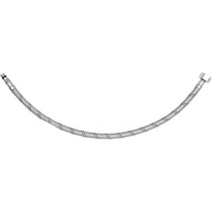 Шланг водопровідний з опліткою з нерж сталі FALA l= 500мм Ø= 8/12, з'єдн F-1/2" х M-M10x1- 17мм 1МПа