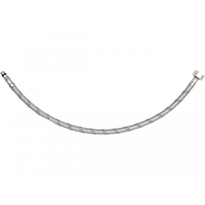 Шланг водопровідний з опліткою з нерж сталі FALA l= 500мм Ø= 8/12, з'єдн F-1/2" х M-M10x1- 17мм 1МПа