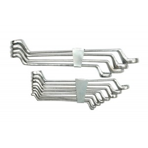 Ключі накидні вигнуті VOREL М 6-32 мм, компл. 12 шт [2/8]