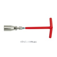 Ключ до свічок автомобільних шарнірний VOREL 21мм [25/50]