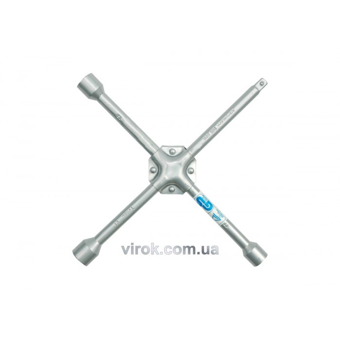 Ключ хрестоподібний VOREL 17x19x21x1/2" балонний зміцнений [10]