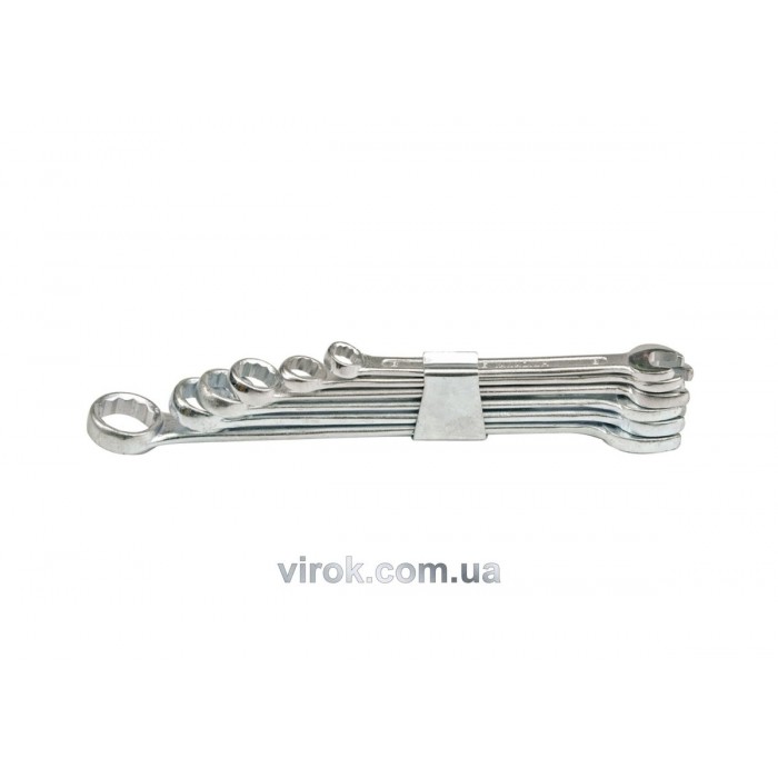 Ключі ріжково - накидні VOREL, Набір 8 шт. М 6-19 мм [10/40]