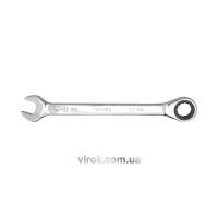Ключ ріжково - накидний з тріщаткою VOREL Cr-V, М 11 мм [10/100]