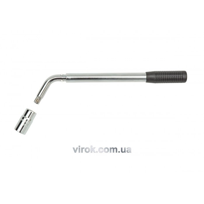 Ключ балонний телескопічний VOREL L-типу 17x19 мм, l=360-510 мм [10/20]