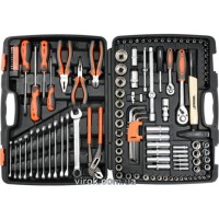 Набір головок торцевих, насадок STHOR : квадрат 1/2" з інструментами [122 Од.] [2/36]