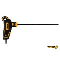 Ключ TORX VOREL : тип "Т", Т10 x 100 x 69 мм, Cr-V 6150 [24/240]