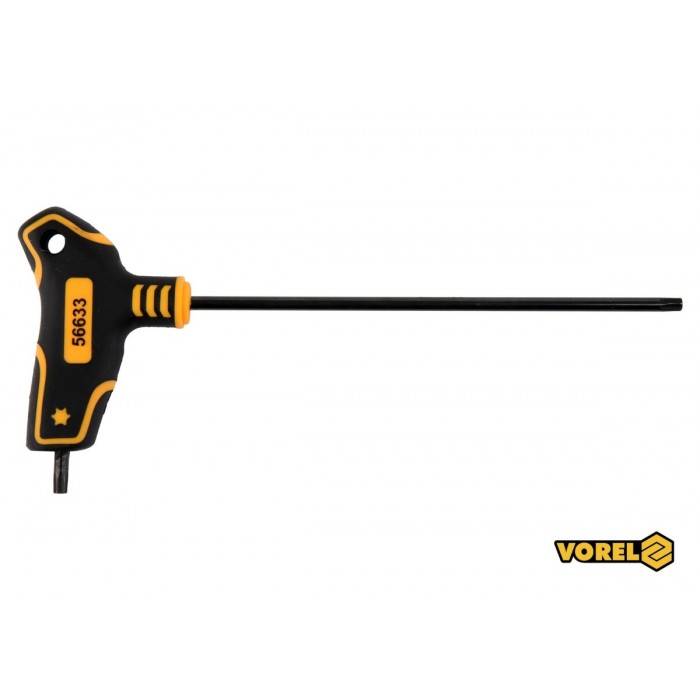 Ключ TORX VOREL : тип "Т", Т25 x 150 x 89 мм, Cr-V 6150 [24/192]