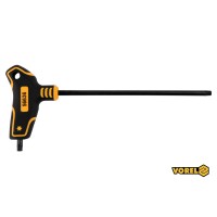 Ключ TORX VOREL : тип "Т", Т40 x 200 x 111 мм, Cr-V 6150(DW)