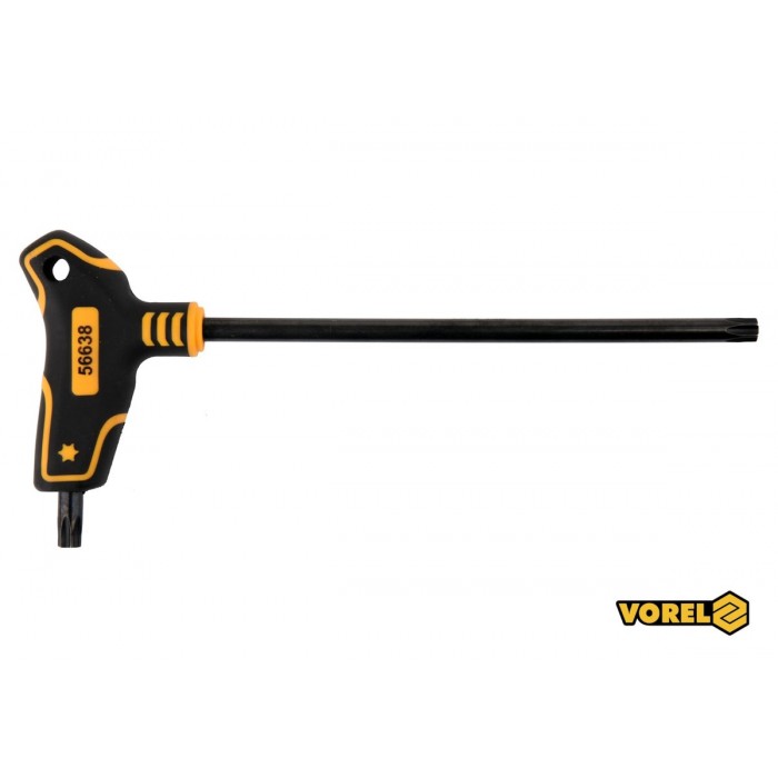 Ключ TORX VOREL : тип "Т", Т50 x 200 x 115 мм, Cr-V 6150(DW)