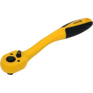 Тріщатка VOREL до головок торцевих, квадрат 3/8", L= 200 мм, 72 зуби [6/48]