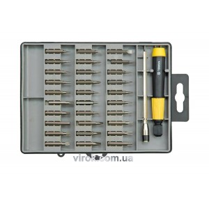 Набір насадок викруткових спеціальних VOREL : 30 насадок, подовжувач, тримач. Компл. 32 Од. [10/20]