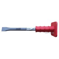 Зубило каменяра VIROK з гумовою ручкою 350 мм