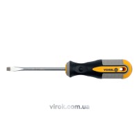Викрутка плоска VOREL : SL5 х 75 мм. Cr-V [12/60/240]