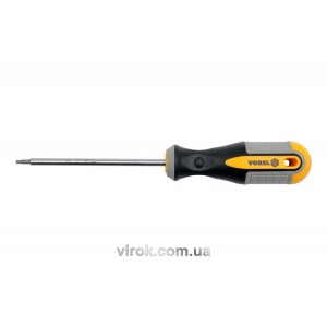 Викрутка зіркова VOREL : TORX-Security Т20 х 100 мм. CrV [12/60/240]