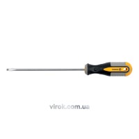 Викрутка плоска VOREL : SL5 х 200 мм. Cr-V [12/36/144]