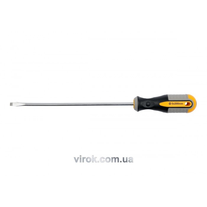 Викрутка плоска VOREL : SL8 х 250 мм. Cr-V [6/24/96]