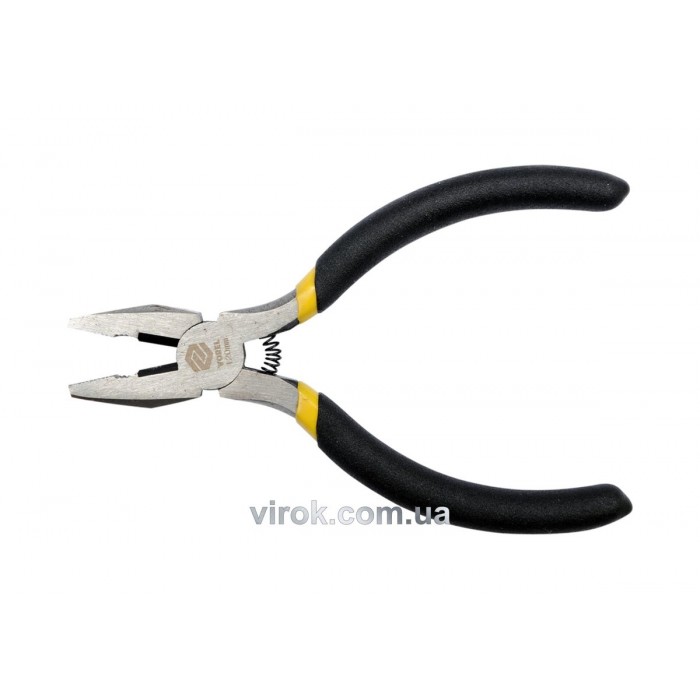 Плоскогубці міні VOREL : L= 120 мм, з ізольованими ручками [12/120]