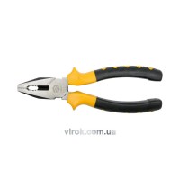Плоскогубці універсальні VOREL з ізольованими ручками, l= 160 мм  [6/60]