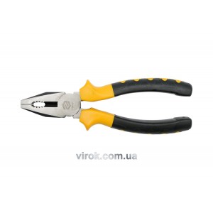 Плоскогубці універсальні VOREL з ізольованими ручками, l= 160 мм  [6/60]
