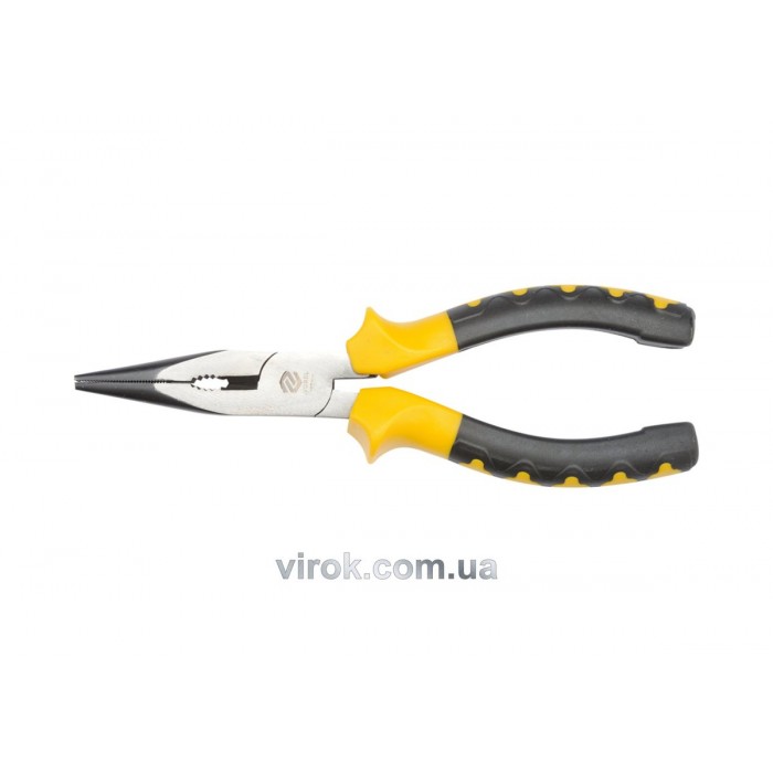 Щипці - тонкогубці VOREL : прямі, L= 160 мм  [6/120]