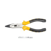 Щипці - тонкогубці VOREL гнуті, l= 160 мм  [6/120]