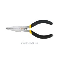 Щипці - плоскогубці міні VOREL : гнуті, L= 120 мм, з ізольованими ручками [12/120]