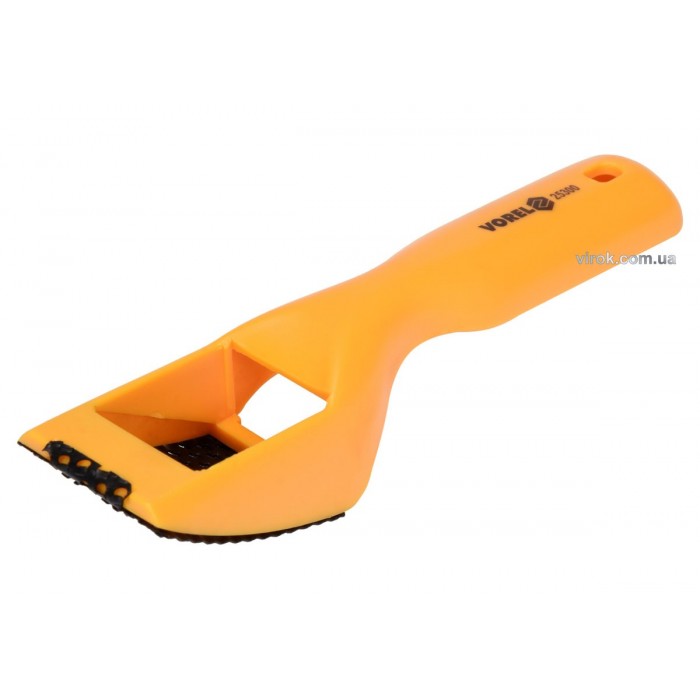 Рашпиль для гіпсокартону VOREL 60 х 40 мм, пластиковий корпус [10/60]