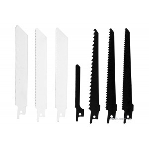 Набір полотен до шаблевої пили STHOR по дереву і металу, Bi-metal (3 шт), HCS (4 шт), 7 шт. [10/100]