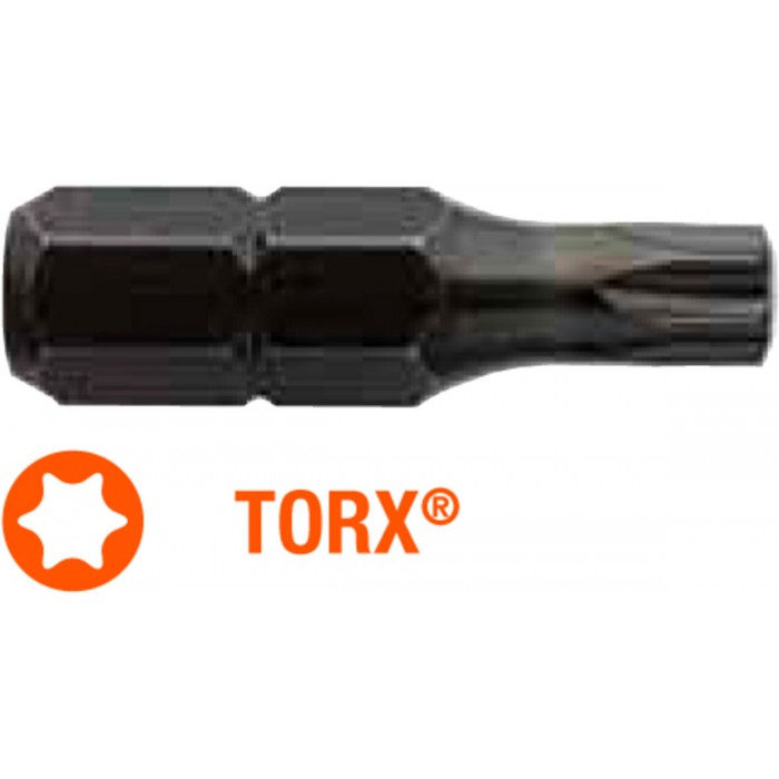 Насадка викруткова USH Industry : TORX T7 x 25 мм, Уп. 5 шт.