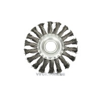 Щітка дискова, вита VOREL Ø-115мм [12/48]