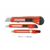 Набір ножів з висувним лезом VOREL,  3 Од. [50/200]