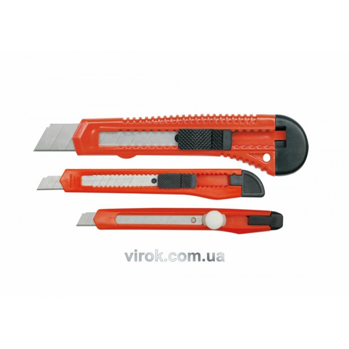 Набір ножів з висувним лезом VOREL,  3 Од. [50/200]