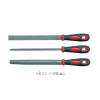 Рашпилі VOREL Набір 3шт, l=200 мм [10/20]