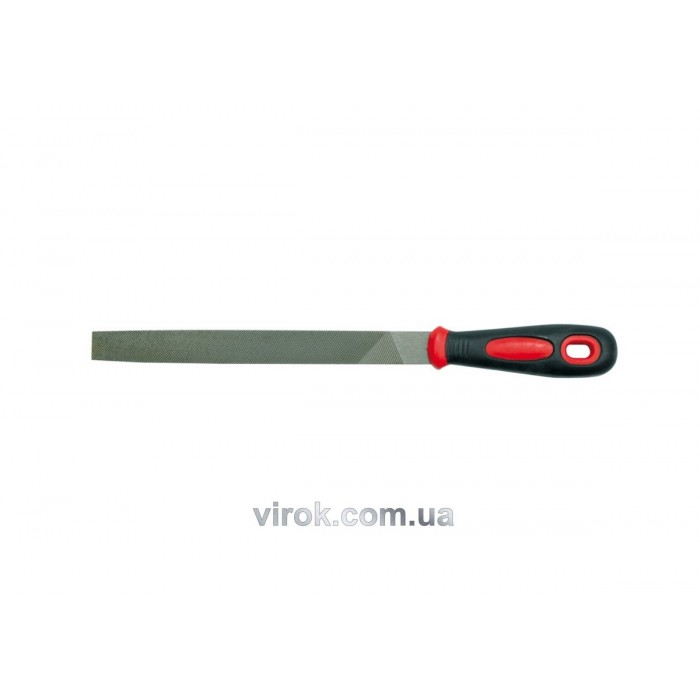 Напильник слюсарний VOREL плоский, l=200мм  [25/100]