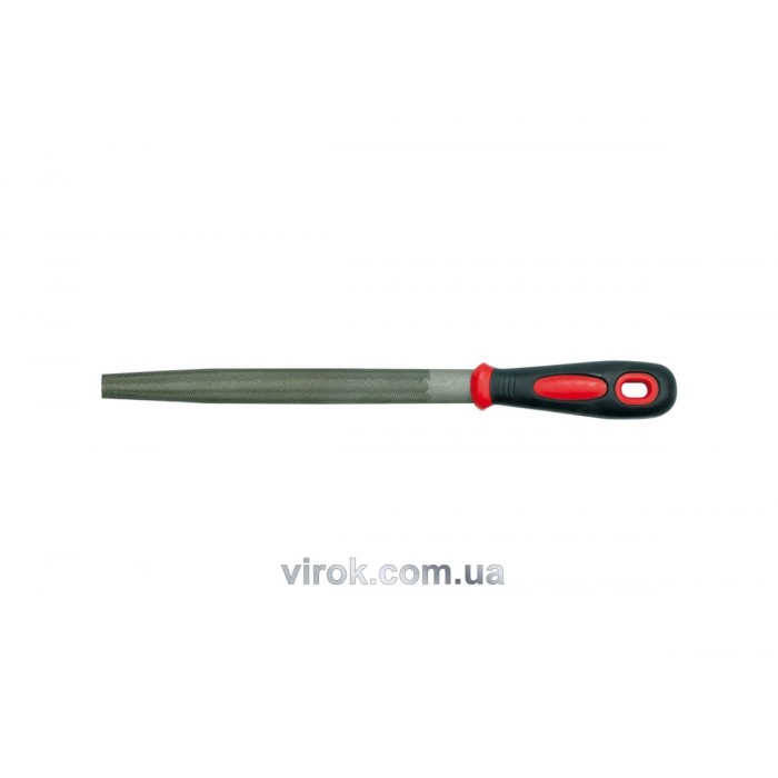 Напильник слюсарний VOREL півкруглий, l=200мм  [25/100]