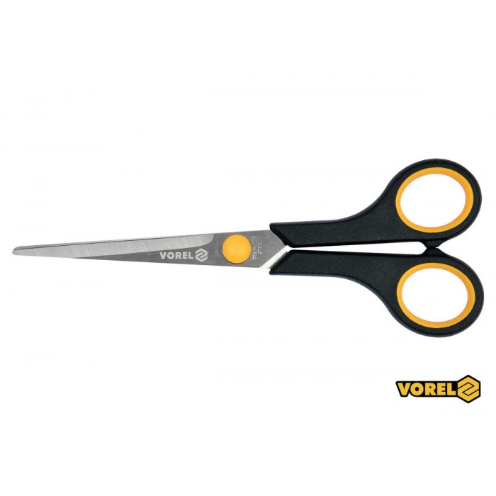 Ножиці побутові VOREL : L= 170 мм [12/144]
