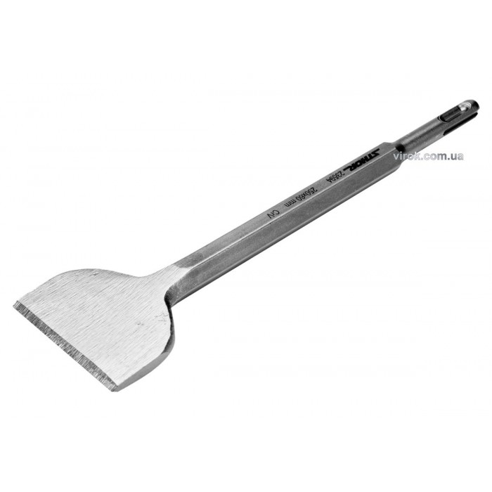 Долото плоске STHOR : SDS+ до перфоратора, Ø= 14 мм, роб. b= 60 мм, l= 250 мм [25/50]