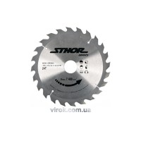 Диск пильний по дереву STHOR. Ø= 184/30 мм, h= 2,2 мм, 24 зуби [10/20]