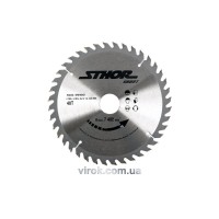 Диск пильний по дереву STHOR. Ø= 184/30 мм, h= 2,2 мм, 40 зубів [10/20]