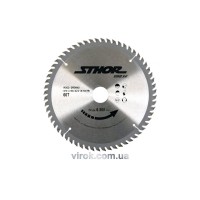 Диск пильний по дереву STHOR. Ø= 210/30 мм, h= 2,2 мм, 60 зубів [10/20]