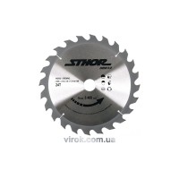 Диск пильний по дереву STHOR. Ø= 250/30 мм, h= 3 мм, 24 зуби [10/20]