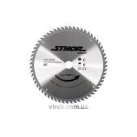 Диск пильний по дереву STHOR. Ø= 300/30 мм, h= 3,2 мм, 60 зубів(DW)