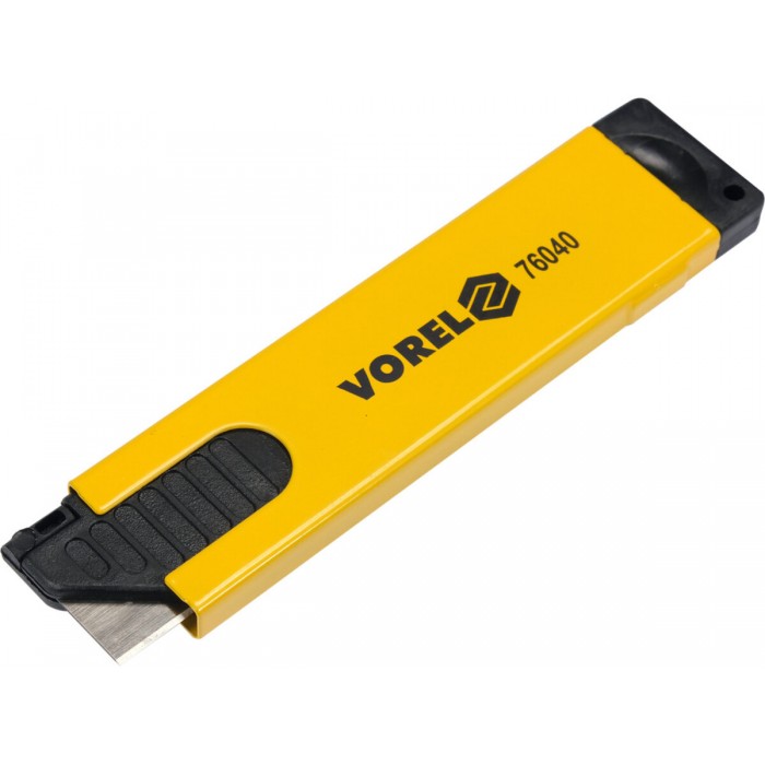 Ніж безпечний VOREL: 104x25x7 мм, лезо 40x20 мм [36/288]