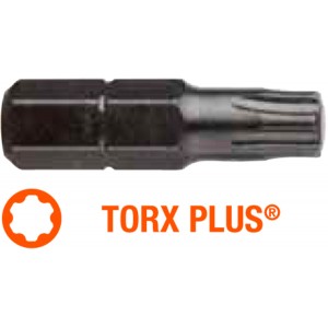 Насадка викруткова USH Industry : TORX Plus T30+ x 25 мм, Уп. 5 шт.