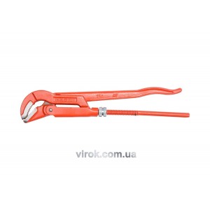 Ключ трубний з карбонової сталі VOREL 1,5", 45° [16]